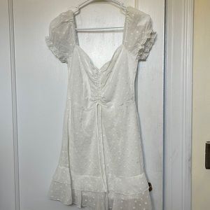 Cute White Mini Dress